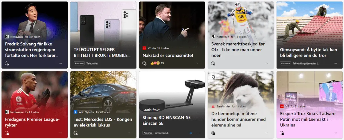Native annonse = Native Ads